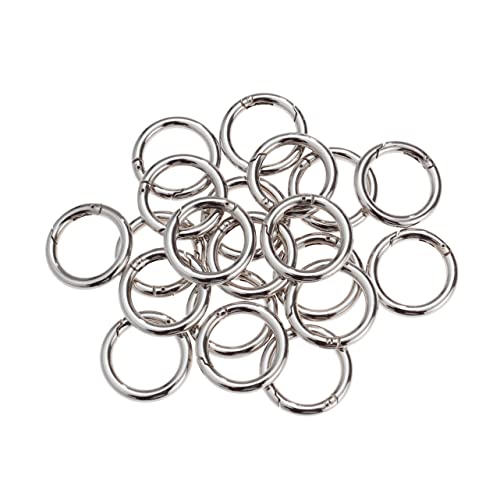 Anneaux brisés en alliage de zinc pour création de bijoux et projets créatifs DIY - 5