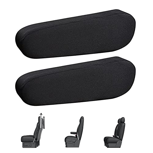 2 Pcs, Coperchio Bracciolo Centrale Auto Sedile Anteriore, Nero, Copertura Accessori Seggiolino Auto