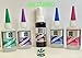 Hobby Bolts 5-Piece CA Glue Set Includes 1oz Bottles of InstaCure Super Thin InstaCure Plus Medium MaxiCure Thick UnCure Debonder and a 2oz Bottle of InstaSet Accelerator. Bob Smith Industries, BSI