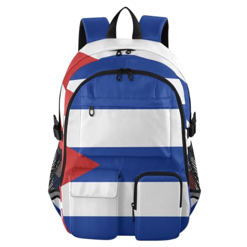Mochila para mujer ideal para el trabajo y viajes de negocios con estampado cubano