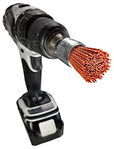 MAKITA D-45680 - Cepillo de nylon de acabado de 24mm vastago 6mm grano 80 eSPesor 1.4 mm