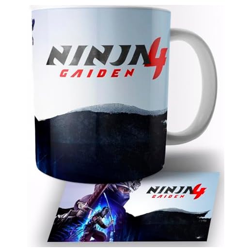 Ninja Gaiden 4 Keramik Becher 325ml Tasse Mug