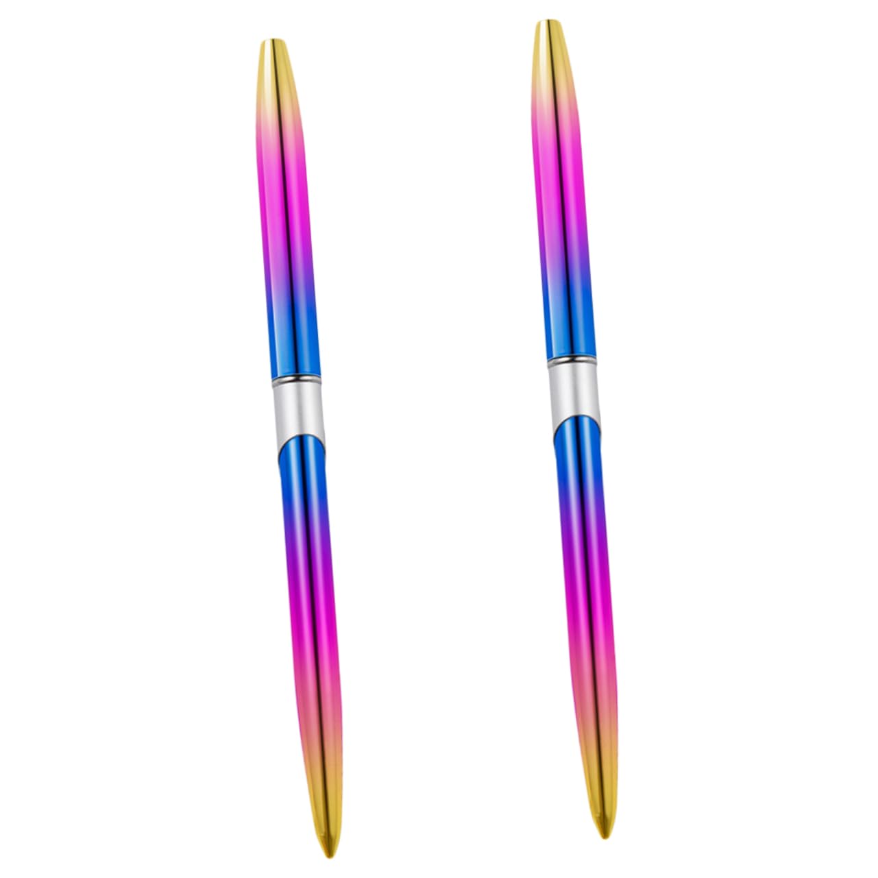 Mikinona Nail Art Brush Pen Set 2pcs Nail Art Pen Brush Head for Home Salon Diy