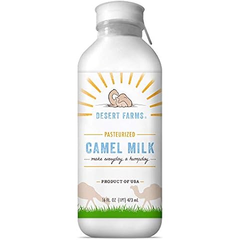 Organic Fresh Frozen Camel Milk - Fresh Flavor with Health Benefits - Pure & Natural Grade A -Allergen Free Milk from Healthy Camels in Midwest - Made In The USA [6 Pack] Cover