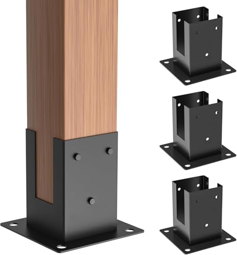 ORIGLE 4x4 Post Base 4 Pack