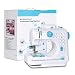 NEX Portable Sewing Machine Double Speeds for Beginner Art Craft 12 Stitches, Blue