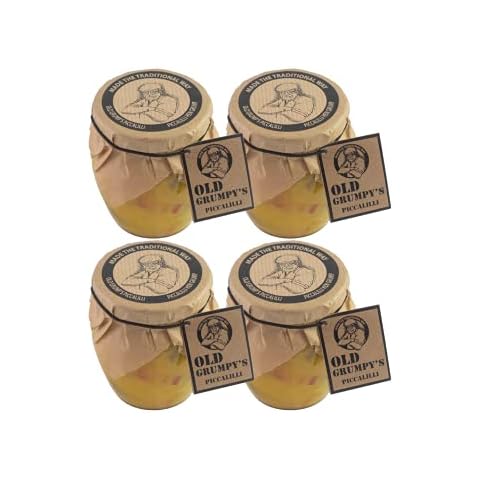Old Grumpy's Piccalilli - Set of 4 (210g Jars) Cover