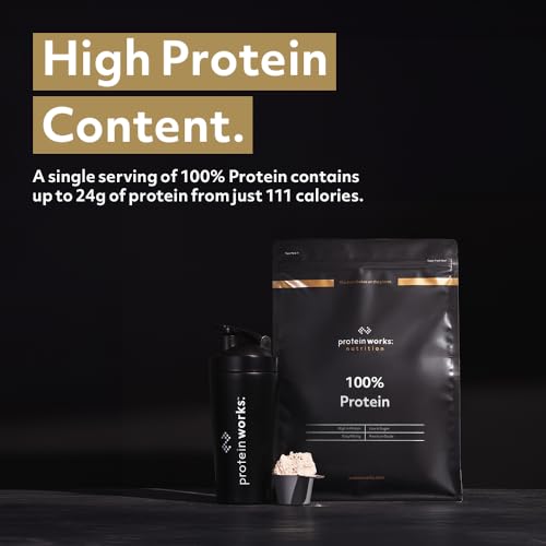 Protein Works - 100% Protein, 1.25kg, High Protein Blend, 41 Servings, Vanilla Crème - Image 3