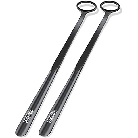 Shoe Horn 30” Long - PlastVelette Shoe Horn Long Handle for Seniors, Shoe Horns for Boots and Cowboy Boots, or Extra Long Shoe Horn for Kids Cover