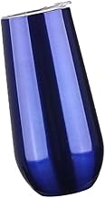 BESPORTBLE Copo De Vinho De Aço Inoxidável Copo De Vinho Copo De Vinho Copo De Isolamento Copo A Vácuo Copo De Água Copo De Casca De Copo De Água Em Forma De Azul