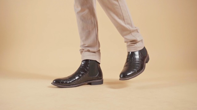 Buy Big Fox Victorian Era Chelsea Boots for Men Black at Amazon.in