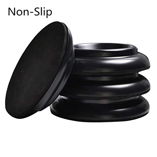 Set of 4 Upright Piano Pad Thicken Non slip Piano Caster Cups Solid Caster Furniture Leg Pads Protection