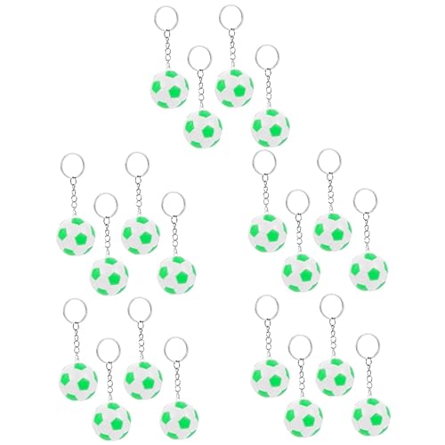 Cadeaux de fan de football pour garçons avec ce lot de 16 porte-clés de sport