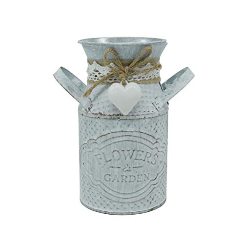 CVHOMEDECO. Primitives - Mini Jarra de Metal con corazón Atado, m...