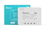 85-250V 16A MAX 3500W Smart Home WIFI Switch with Power Consumption Measurement Sonoff POW R2 - Control Lights and Appliances from Phone, Manage Energy for DIY Smart Home