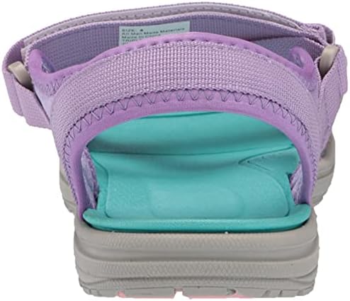 Northside Girls Bayview Open Toe Sport Sandal, Lilac, 2 Little Kid | Image 2