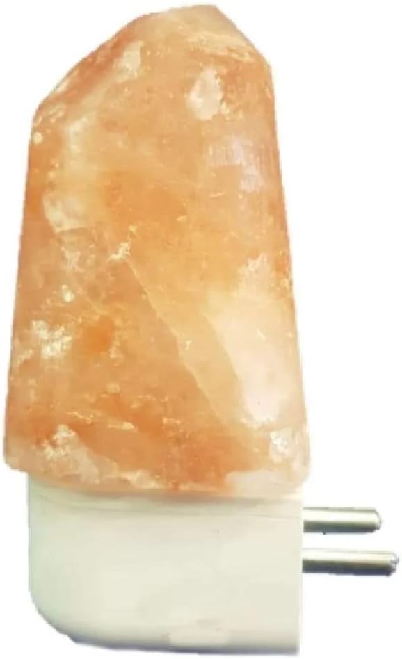 Himalayan Rock Plugin Salt Lamp for Positive Energy Vastu Harmony Healing, Purification, Best Wellness, Natural Color