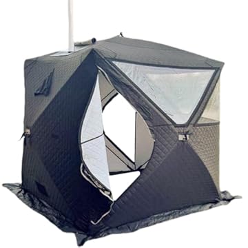 ice fishing tent sauna