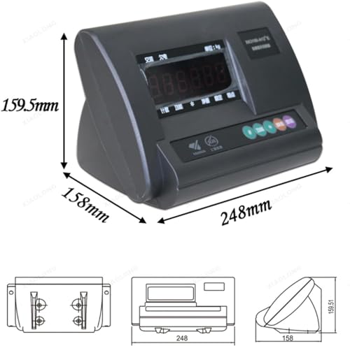 Kit Báscula para Ganado Alta Precisión 17637 lb Carga miniatura 4