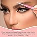 MAPVOLUT 120-Piece Micro EyeBrow Lash Brush Set - Professional Beauty Spoolies with Cap for Makeup, Brow Lamination and Travel - Perfect for Makeup Artists, Beauty Lovers, and Gifting