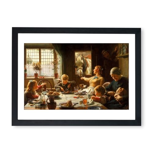 Grande affiche encadrée Frederick George Cotman pour habiller un grand mur vide avec élégance