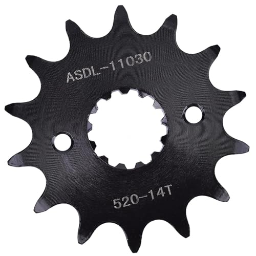 Pignon 520 14T pour réparer la transmission de moto ZZR250