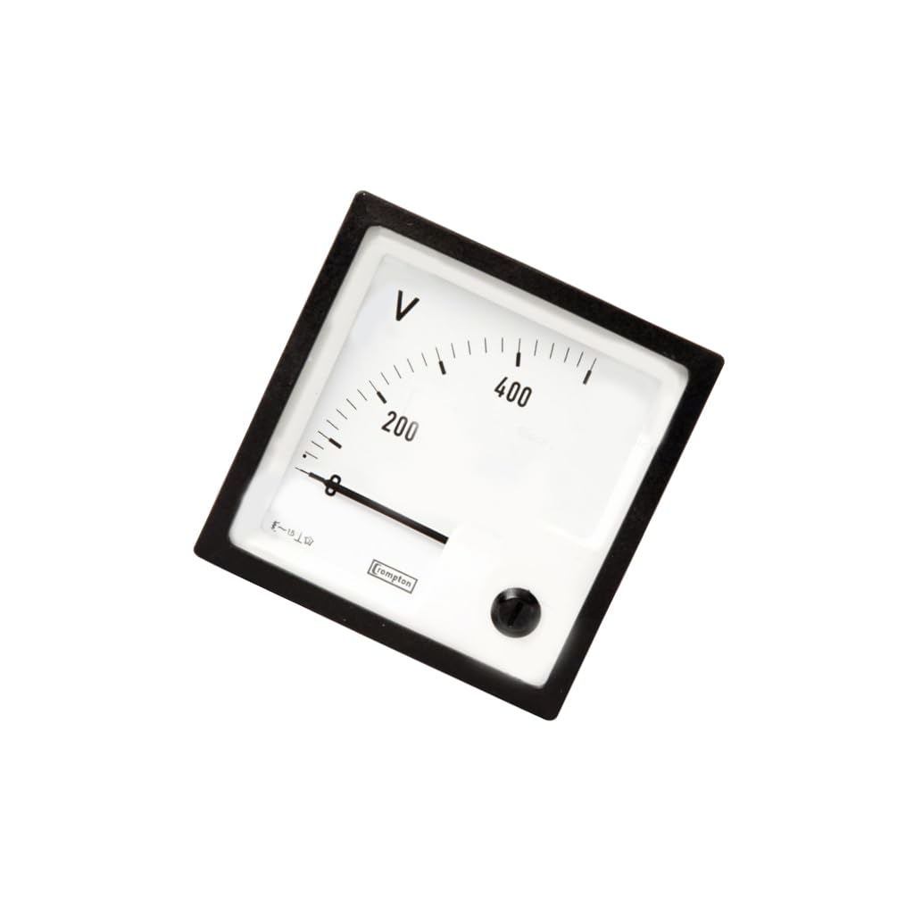 Mesureur sur panneau analogue 0-500V True RMS pour tension alternative 50Hz