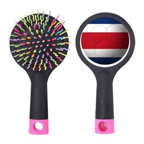 Brosse à cheveux démêlante Costa Rica pour éliminer les nœuds sans douleur avec coussin