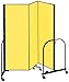 Screenflex CFSL503-DY Commercial Portable Room Divider, 3 Panels