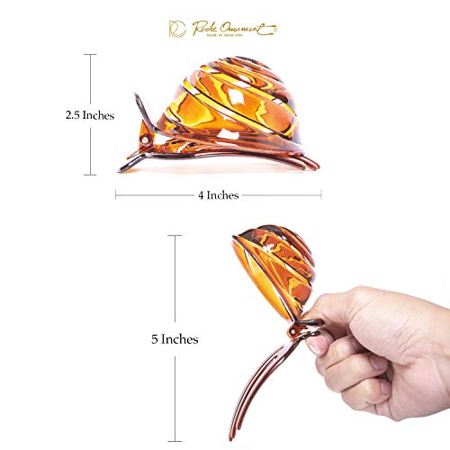 Pinza para cabello RC ROCHE juego 6 pzas marrón miniatura 4