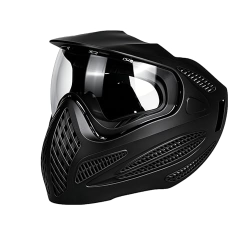 Masque airsoft paintball avec lunettes de protection tactique pour CS