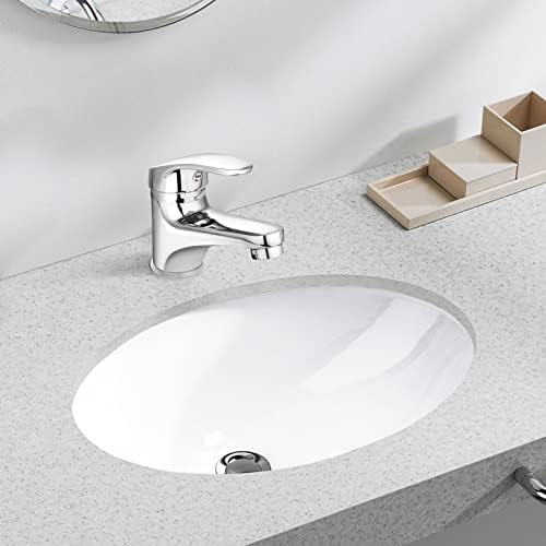 AllRight Basin Taps Bathroom Mixer Faucet Hot and Cold Mixer Tap Chrome Plated Solid Brass Lavatory Bathroom Vanity Sink Faucet for Bathroom Kitchen Cloakroom