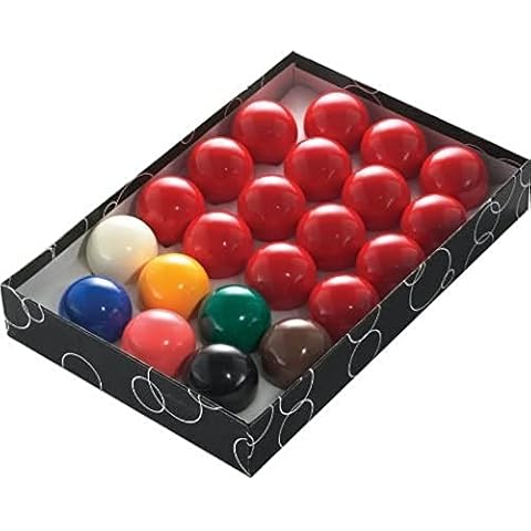PowerGlide Men's Sn57110 Powerglide Snooker Balls, Various, 52.5 mm Cover