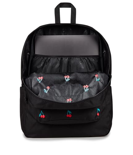 Image of JanSport Superbreak Plus FX Backpack - Work, Travel, or Laptop Bag with Water Bottle Pocket - Surreal Sensations​ Black