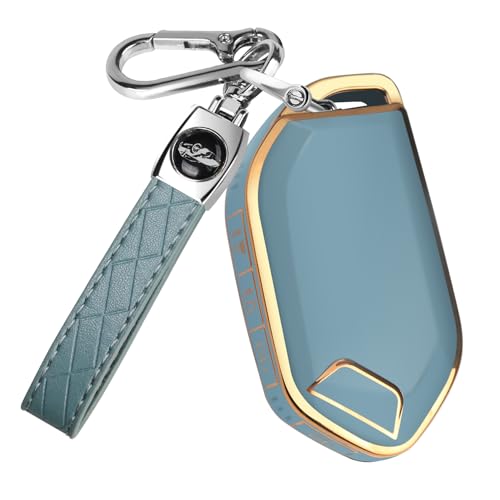 Coque de clé Kia en TPU avec porte-clés pour Telluride EV5 K4 K5