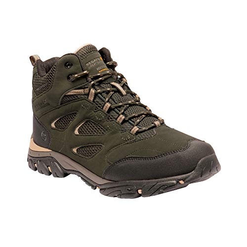 Regatta Men's Mid Rise Hiking Boots, Green Bayleaf Oat W68, 11