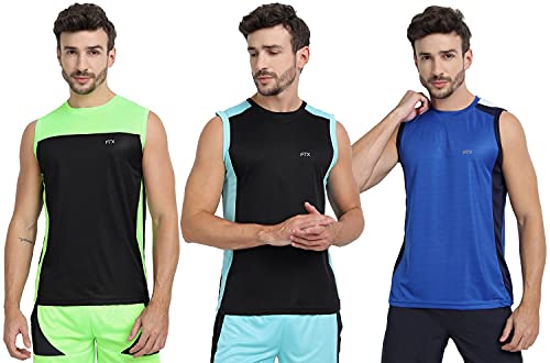 Image of FTX Men's Solid Regular Fit T-Shirt