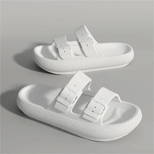 2025 Men's Outdoor Fashion Thick Sole Sandals - Lightweight Non-Slip Shower Slippers for Bathroom and Home4