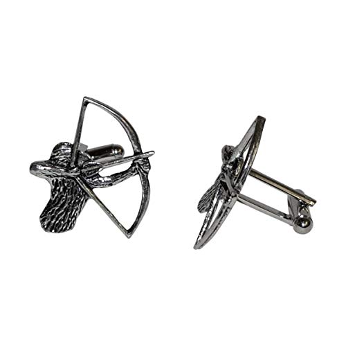 Mancuernillas para hombre RGT diseño arquero en caja miniatura 1