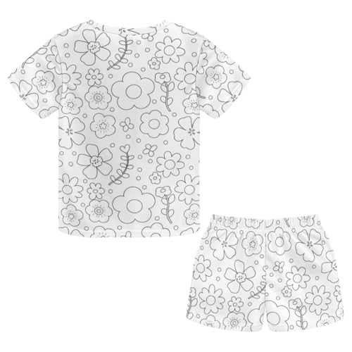Ensemble de pantalons colorés pour enfants résistant à la chaleur - 5