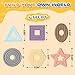 6 Pack Sensory Fidget Toys, Soft Silicone Texture Worry Stones Autism Fidgets for Kids Adults, Quiet Fidget Toy for Stress Relief, ADD, ADHD - Schoolroom Prizes, Party Items, Optimal Gifts