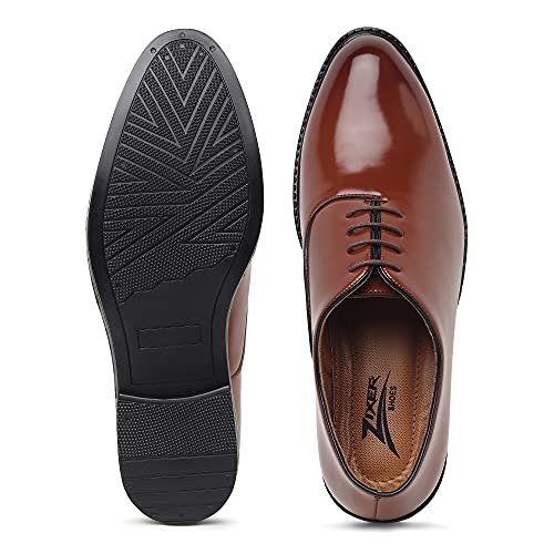 Image of Zixer Synthetic Leather Ankle Formal Shoes Men || Office Shoes for Men Stylish || Chukka Boots Men Long Shoes for Men Long Boots