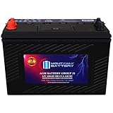 Mighty Max Battery MM-G31 Start and Stop Car BCI Group 31 12V 100AH, 140RC, 900 CCA, Rechargeable AGM Car battery