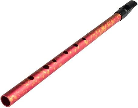 Crimson 6 Holes Whistle C&D Keys Aluminum Alloy Flute Woodwind Instrument Flutes Color D Key