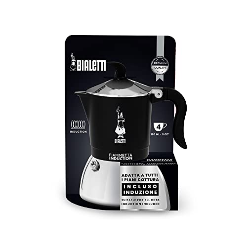 Image of Bialetti Coffee Maker, Nero, 4 Tazze