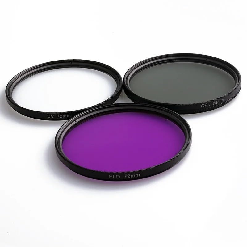 Set di filtri for lenti 3 in 1 UV+CPL+FLD for obiettivo della fotocamera