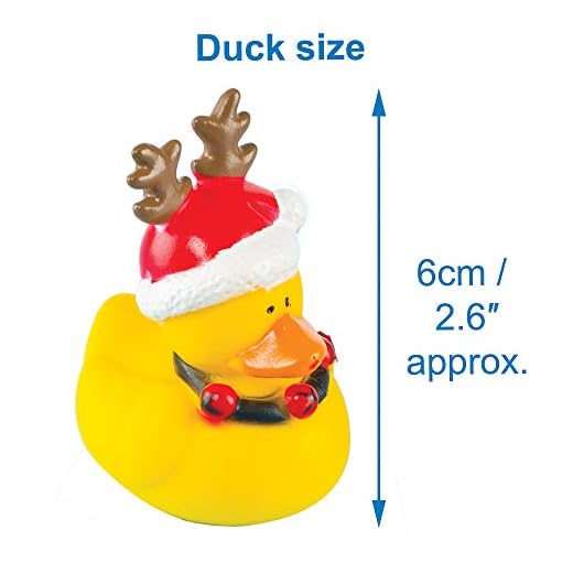 Funky Christmas Ducks - Pack of 4