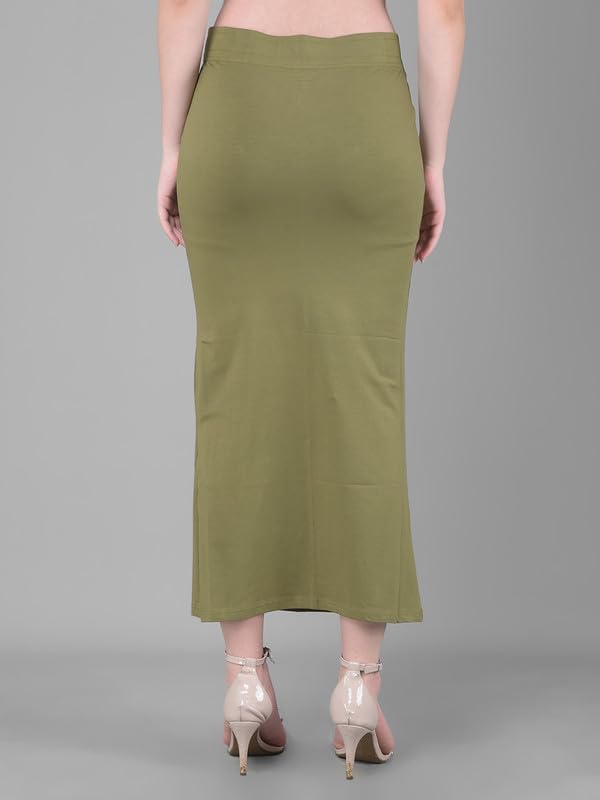 Image of Comfort Lady Women Cotton Blend Saree Shapewear /Saree Shapers Underskirt /Saree Petticoat