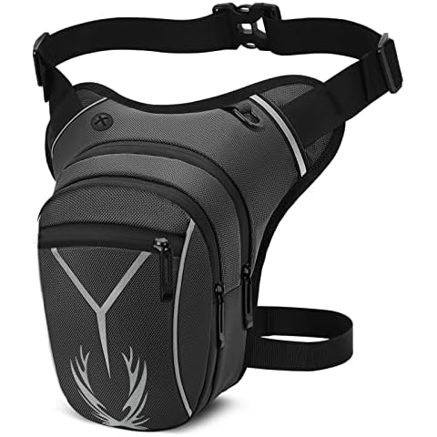 ENONEO Riñonera Hombre Impermeable con Bolsa de Pierna Cover