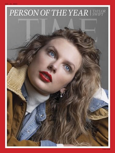 Taylor Swift TIME Person Of The Year Magazine - Cover Version 1: Brown Jacket